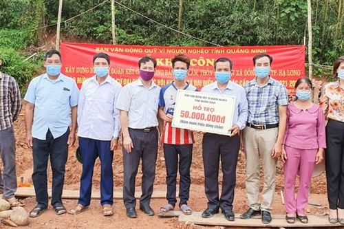 Quảng Ninh: Khởi công 4 nhà Đại đoàn kết tại TP Hạ Long