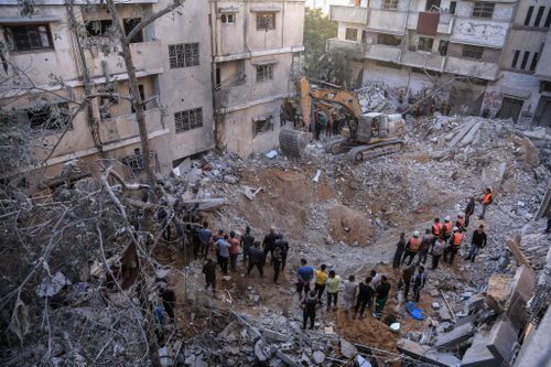 Vừa không kích, Israel và Hamas vừa 'đánh tiếng' đàm phán