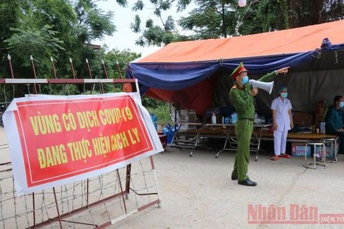 Giãn cách xã hội toàn huyện Yên Phong từ 14 giờ ngày 15-5