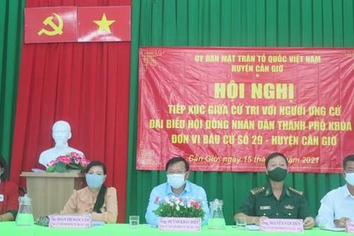 Cử tri đề nghị thúc đẩy tiến độ dự án Khu đô thị du lịch lấn biển Cần Giờ