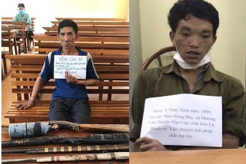 Sơn La: Triệt phá 2 vụ vận chuyển lượng lớn ma túy cùng 5 khẩu súng tự chế