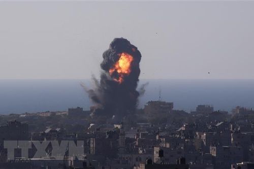 Cận cảnh lính Israel nã pháo 155mm vào lãnh thổ Palestine