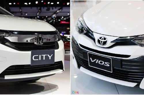 So sánh Honda City E với Toyota Vios E-MT