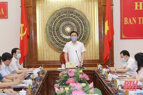 Ban Thường vụ Tỉnh ủy cho ý kiến vào Chương trình phát triển nông nghiệp và xây dựng nông thôn mới giai đoạn 2021-2025