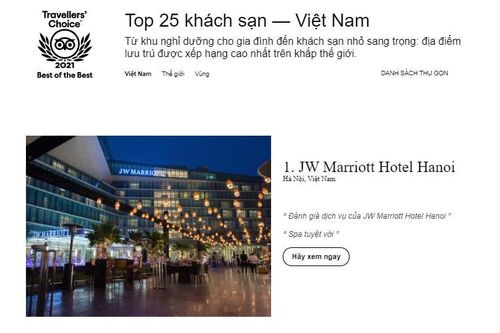Edensee được bình chọn trong Top 1% khách sạn tốt nhất trên toàn thế giới