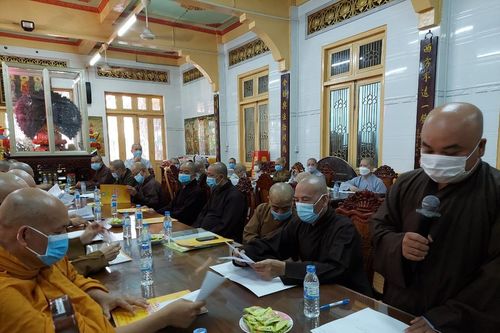Ban Trị sự GHPGVN quận 6 họp triển khai tổ chức Đại lễ Phật đản và An cư kiết hạ