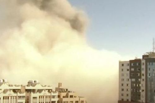 Trụ sở nhiều hãng tin quốc tế ở Gaza trúng tên lửa của Israel