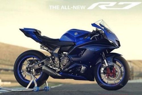 Yamaha YZF-R7 2021 bị lộ ảnh trước ngày ra mắt