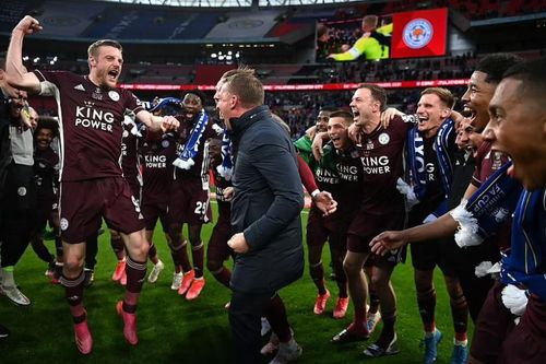 Hình ảnh đáng nhớ trong ngày Leicester City vô địch FA Cup