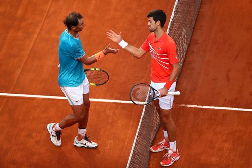 Novak Djokovic đối đầu Rafael Nadal ở chung kết Rome Masters