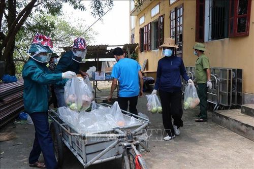 Ấm áp tình người trong tâm dịch Mão Điền
