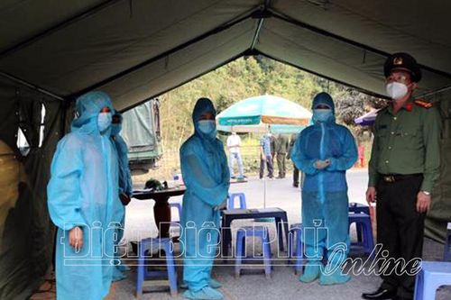 Công an Điện Biên đẩy mạnh các biện pháp phòng, chống dịch Covid-19