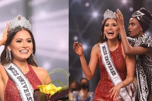 Hài hước biểu cảm của Hoa hậu Zozibini khi trao lại vương miện cho Tân Hoa hậu Hoàn Vũ