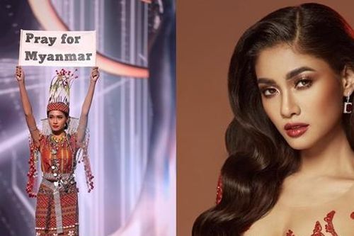 Hoa hậu Hoàn vũ Myanmar lo sợ sau cuộc thi, cư dân mạng kêu gọi 'Hãy bảo vệ Miss Myanmar'