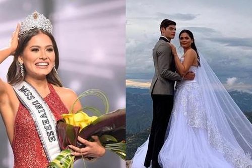 Nghi vấn Tân Hoa hậu Hoàn vũ Andrea Meza đã bí mật kết hôn: 'Nhà trai' giải thích ra sao?