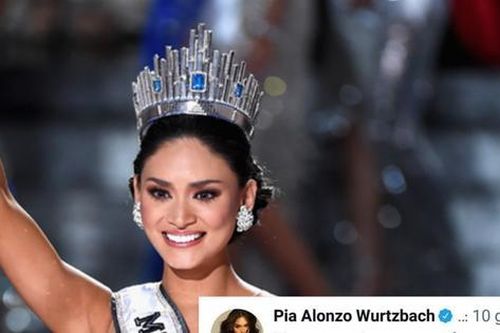 Hoa hậu Hoàn Vũ 2015 Pia Wurtzbach bất ngờ trước 'kỳ tích lịch sử' của Hoa hậu Khánh Vân