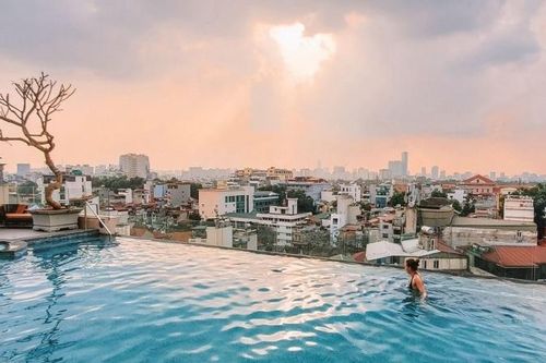 Bốn khách sạn Hà Nội có tầng thượng lọt top đẹp nhất thế giới