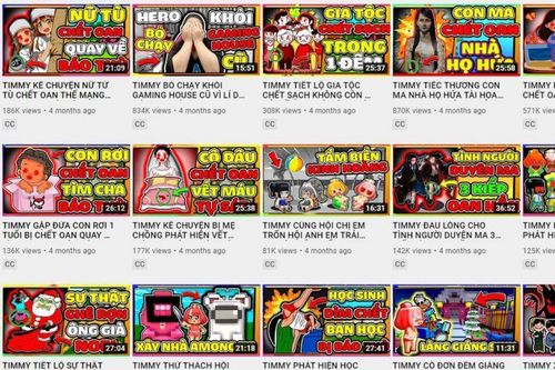 Cục trẻ em đề nghị xóa kênh TIMMY TV vì không phù hợp với trẻ em