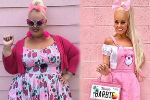 Cô gái 'lột xác' giảm 90 kg trong 2 năm, giống hệt búp bê Barbie ngoài đời thực