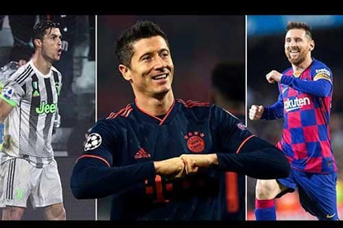 Chiếc giày Vàng châu Âu 2020/21: Lewandowski độc chiếm đỉnh bảng, Messi và Ronaldo ganh đua đến phút cuối