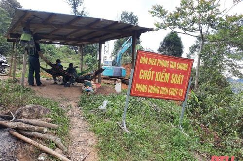 Thành lập thêm các chốt, tổ kiểm soát lưu động phòng, chống dịch COVID-19 tại biên giới và khu vực biên phòng