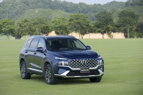 Giá lăn bánh Hyundai SantaFe 2021 mới nhất vừa ra mắt