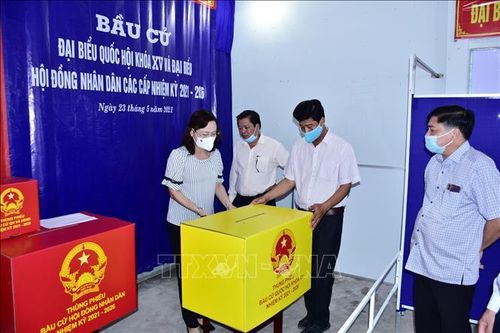 Bạc Liêu có khu vực bỏ phiếu sớm hơn 4 ngày