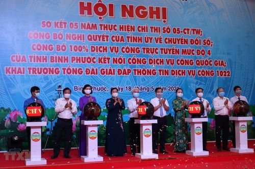 Bình Phước công bố Nghị quyết về chuyển đổi số đến năm 2025