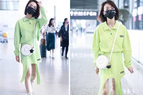 'Ngụy Anh Lạc' Ngô Cẩn Ngôn 'chơi cả cây xanh' nổi bật nhưng chiếc váy nhìn thực sự khó hiểu