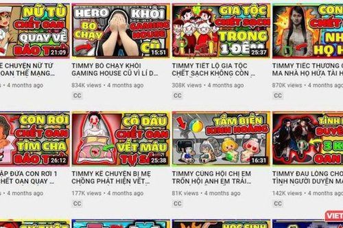 Đề nghị xóa kênh TV mạng xã hội độc hại với trẻ em