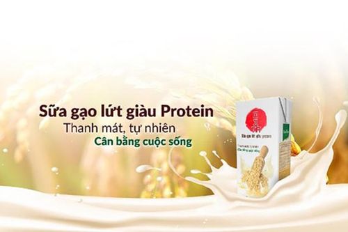 Chọn sữa gạo lứt giàu protein Ojita - chọn sức khỏe