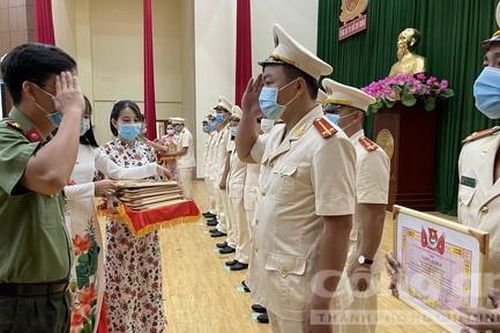 Đoàn Thanh niên Công an TPHCM tuyên dương 40 gương điển hình làm theo lời Bác