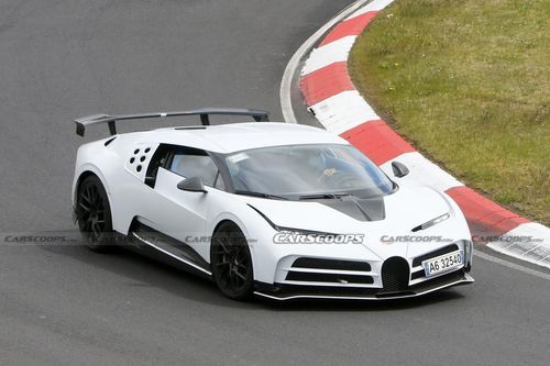 Siêu xe Bugatti được Ronaldo đặt mua chạy thử ở Nurburgring