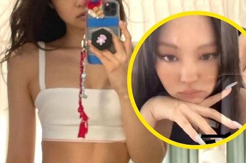 Jennie Blackpink bốc lửa với eo con kiến
