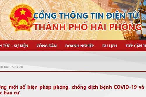 Hải Phòng: Siết chặt quy định phòng chống COVID-19