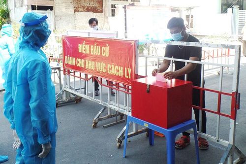 Có thể lập bổ sung khu vực bỏ phiếu tại nơi cách ly tập trung