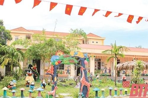 Trường Mầm non Nga An – Môi trường giáo dục an toàn, trường học thân thiện, học sinh tích cực