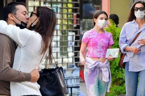 Sau chia tay tình trẻ, Katie Holmes trẻ trung dạo phố bên con gái Suri đã 15 tuổi