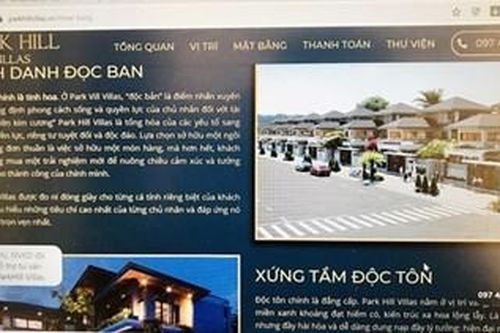 Công ty Khải Tín bị phạt vì quảng cáo dự án bất động sản sai sự thật
