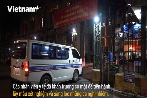 Xuyên đêm xét nghiệm và truy vết COVID-19 tại Bộ Giao thông Vận tải