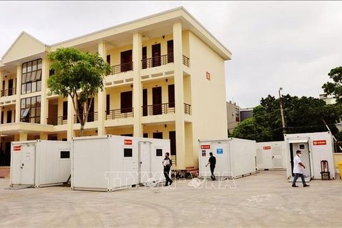 Triển khai bệnh viện dã chiến số 3 tại Bệnh viện Y học cổ truyền tỉnh Bắc Giang