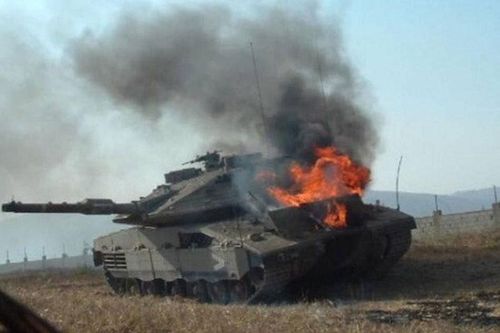Cornets và Fagots của Nga phá hủy thành công xe bọc thép của Israel