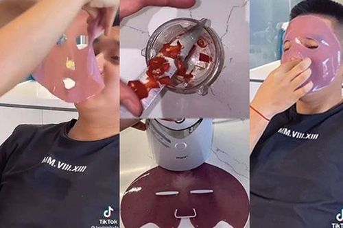Cộng đồng mạng bất bình vì hot Tiktoker bắt chồng đắp mặt nạ như tra tấn