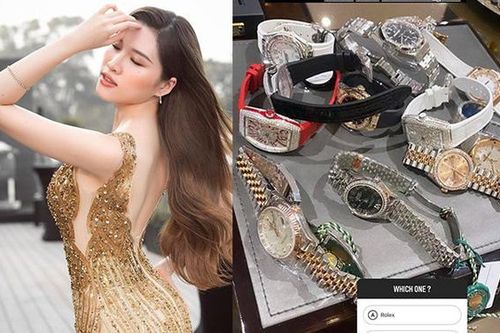 MC có gia thế khủng nhờ fan chọn đồng hồ