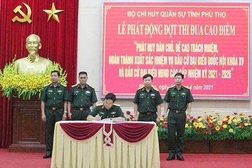 Lực lượng vũ trang tỉnh sẵn sàng cho ngày hội lớn