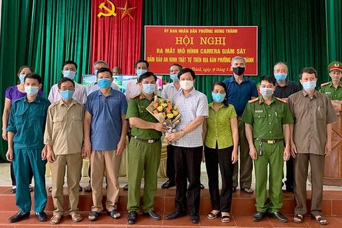 Phường Hưng Thành ra mắt mô hình Camera giám sát an ninh