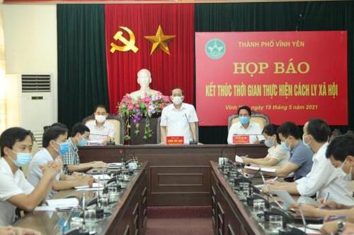 Vĩnh Phúc: Thành phố Vĩnh Yên kết thúc thời gian cách ly xã hội