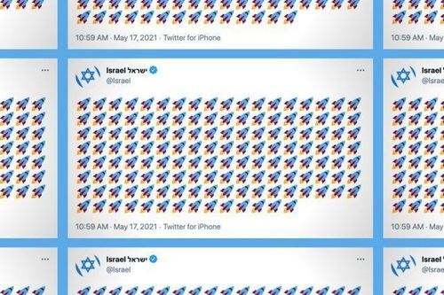'Bão' tweet hơn 3.000 quả rocket của Israel gây tranh cãi