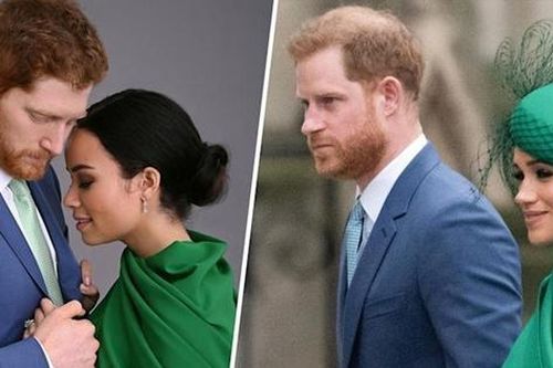 Hình ảnh diễn viên đóng vai Harry và Meghan: Trang phục 'ẩn ý', netizen phản ứng thế nào?