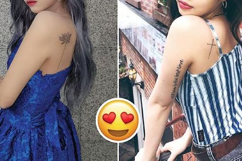 10+ nữ thần Kpop không ngại khoe hình xăm gợi cảm